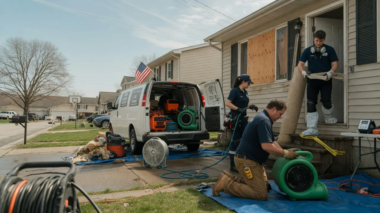 Water Damage Restoration in Crosby, ND near me